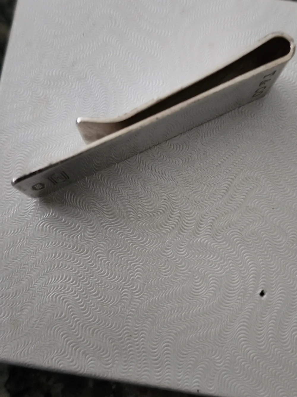 Tiffany & CO 1837 Sterling Silver Money Clip